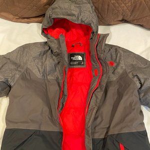 Northface Boys Size 10/12 ski jacket